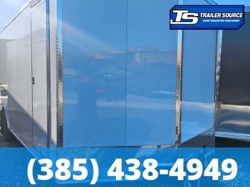 8.5x24 Wells Cargo Fast Trac Deluxe Enclosed Cargo Trailer - 7'0" Interior - 10K GVWR - .080 PolyCor, Dovetail