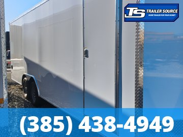 8.5x24 Wells Cargo Fast Trac Deluxe Enclosed Cargo Trailer - 7'0" Interior - 10K GVWR - .080 PolyCor, Dovetail