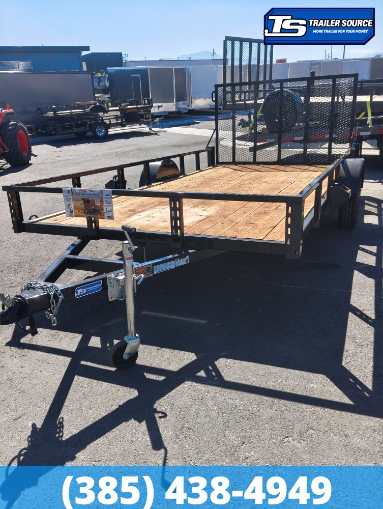 7x14 Echo EA-14-15 Utility Trailer - 3.5K GVWR -