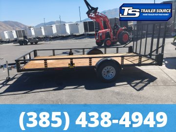 7x14 Echo EA-14-15 Utility Trailer - 3.5K GVWR -