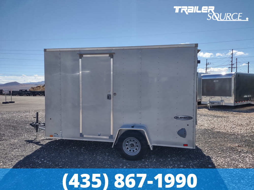 7x12 Look Element 7'0" Interior Single Axle Enclosed Cargo