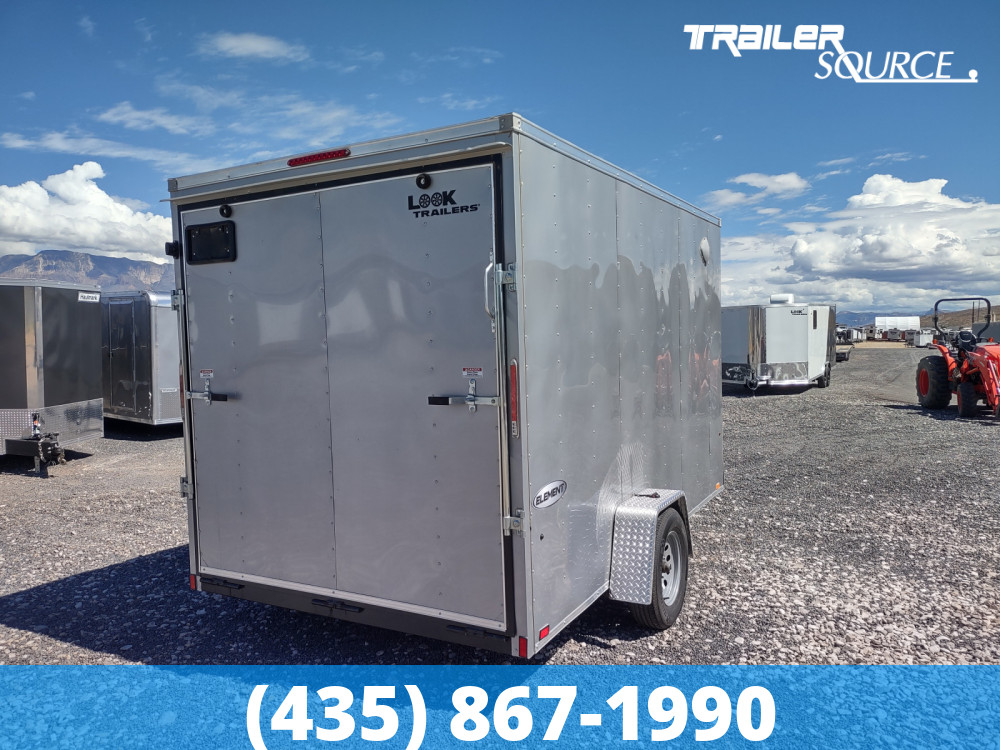 7x12 Look Element 7'0" Interior Single Axle Enclosed Cargo