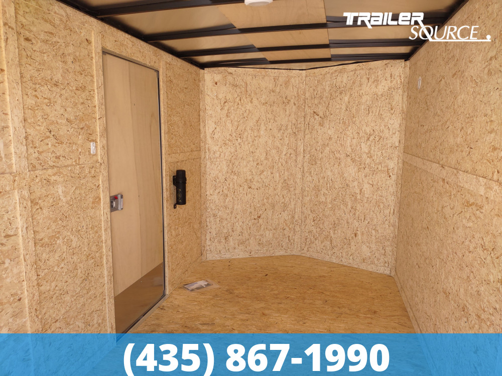 7x12 Look Element 7'0" Interior Single Axle Enclosed Cargo