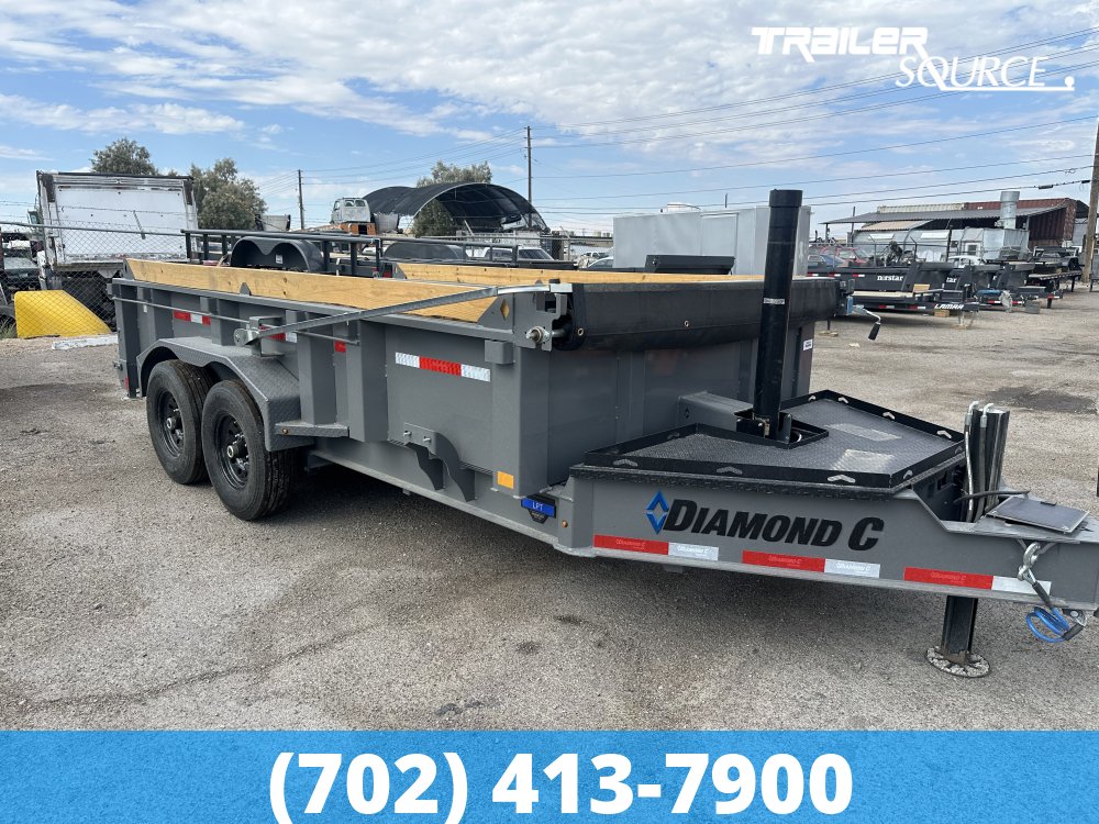 7x14 Diamond C LPT 207 Pacesetter 15K Dump
