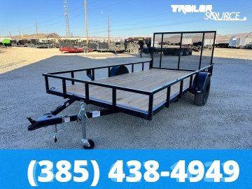 5x10 Built MAX Series Single Axle Utility