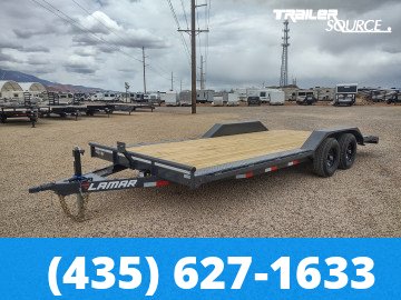 8.5x20 Lamar Flatbed Car Hauler