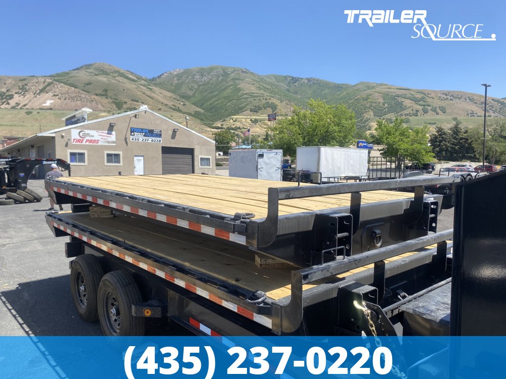 16' Iron Bull Roll Off Flatbed