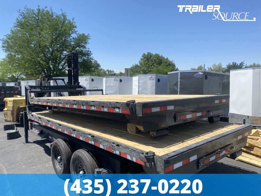 16' Iron Bull Roll Off Flatbed