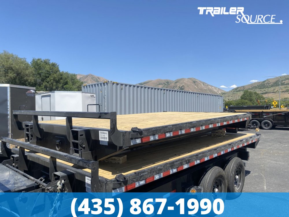 16' Iron Bull Roll Off Flatbed