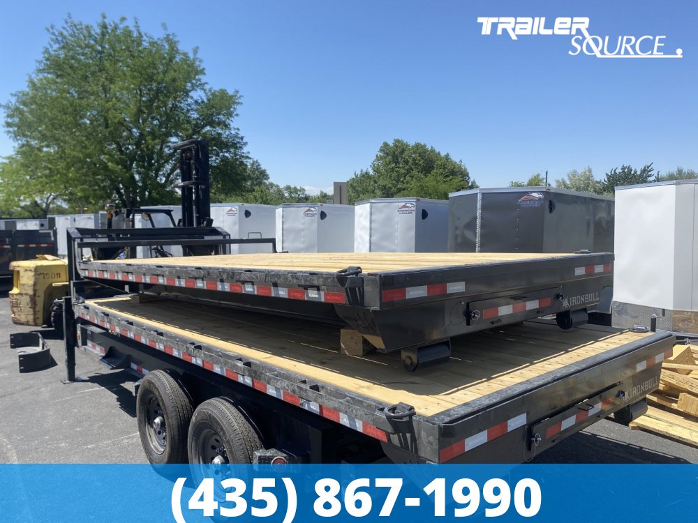 16' Iron Bull Roll Off Flatbed