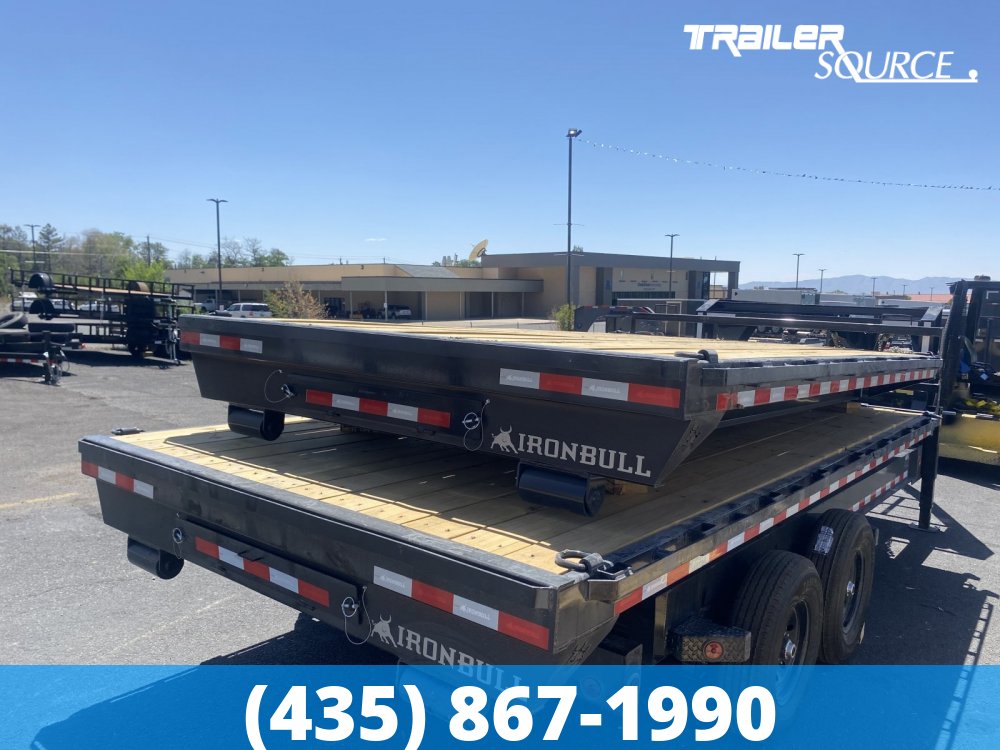 16' Iron Bull Roll Off Flatbed