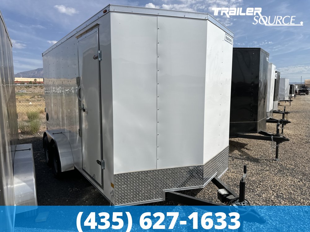 7x14 Haulmark Passport 7'0" Interior 7K Tandem Axle Enclosed Cargo Trailer
