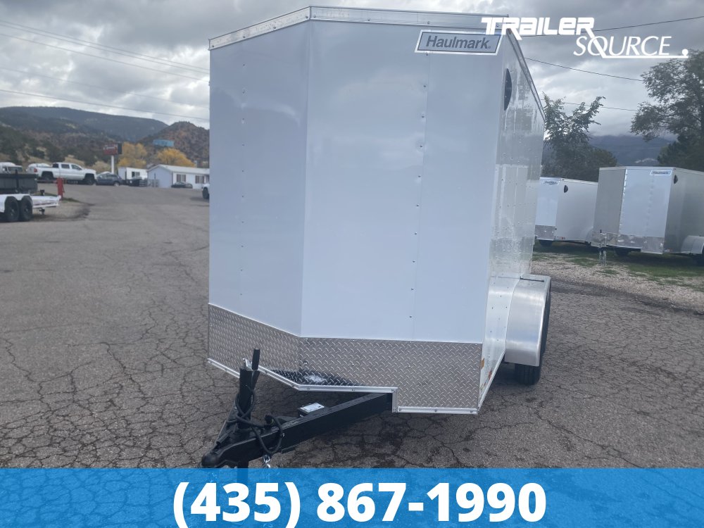 6x12 Haulmark Passport 6'6" Interior 7K Tandem Axle Enclosed Cargo Trailer
