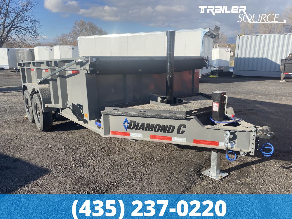 7x14 Diamond C LPT 207  15.5K Dump