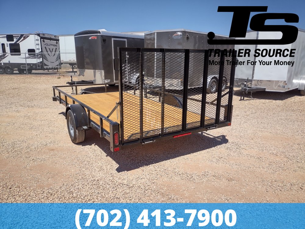 6x12 Echo EA-12-15 Single Axle Utility