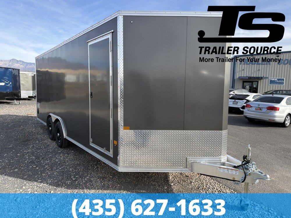 8.5x20 Alcom Aluminum EZ Hauler XLT Trailer - 7'0" Interior - 10K GVWR -