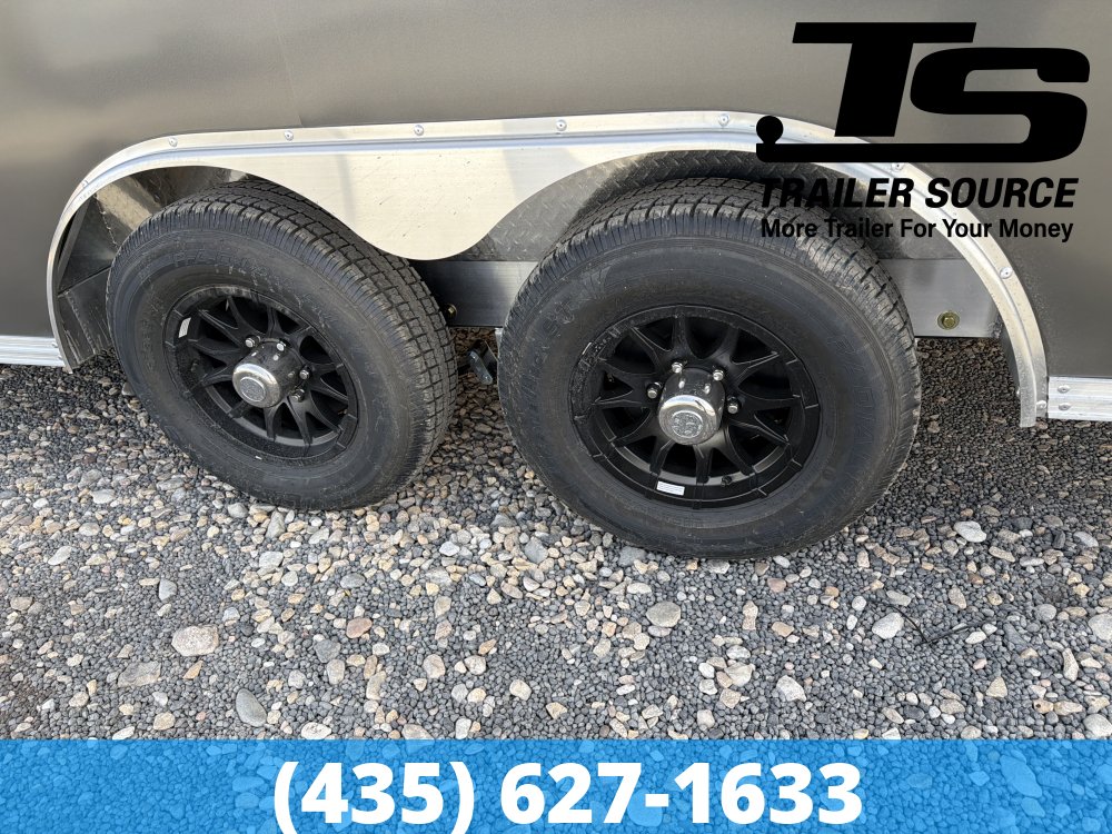 8.5x20 Alcom Aluminum EZ Hauler XLT Trailer - 7'0" Interior - 10K GVWR -