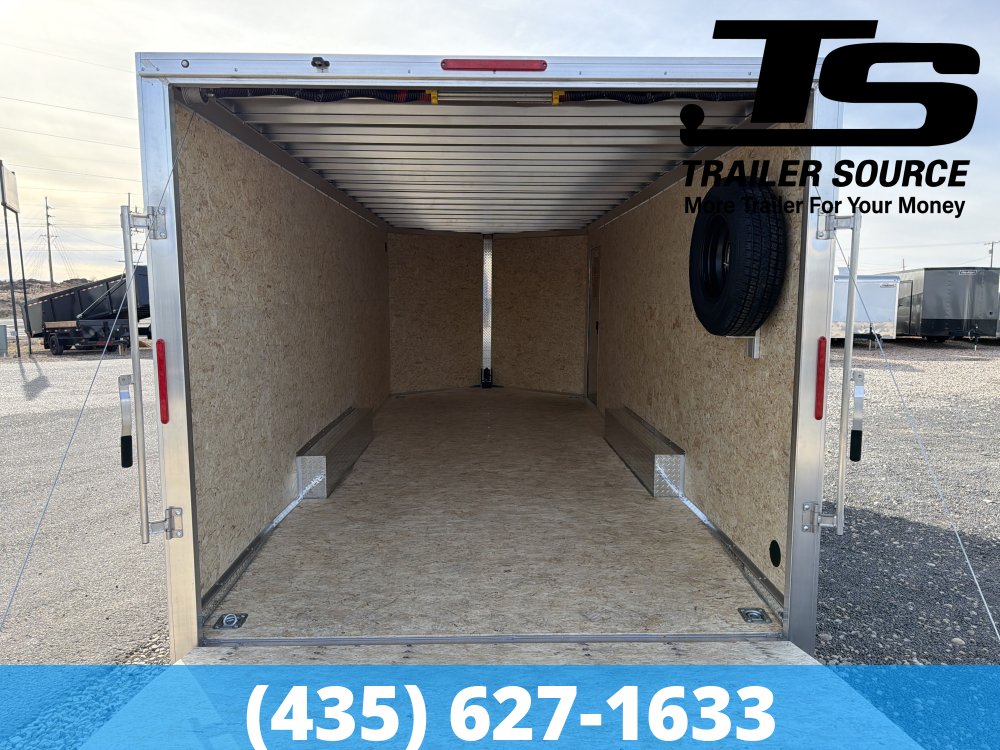 8.5x20 Alcom Aluminum EZ Hauler XLT Trailer - 7'0" Interior - 10K GVWR -