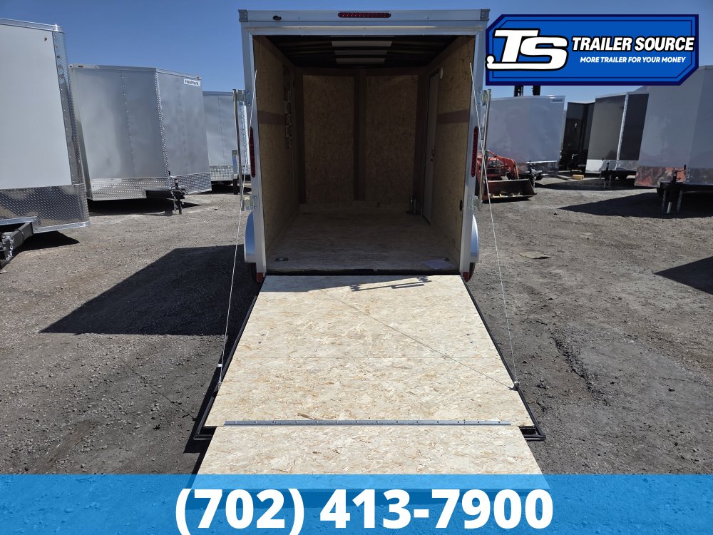 6x10 Haulmark Passport DELUXE Enclosed Cargo Trailer - 6'0" Interior - 3.5K GVWR -