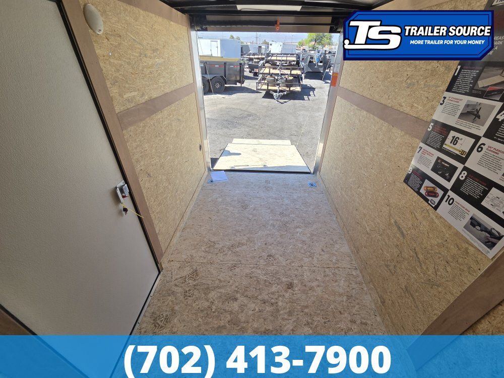 6x10 Haulmark Passport DELUXE Enclosed Cargo Trailer - 6'0" Interior - 3.5K GVWR -