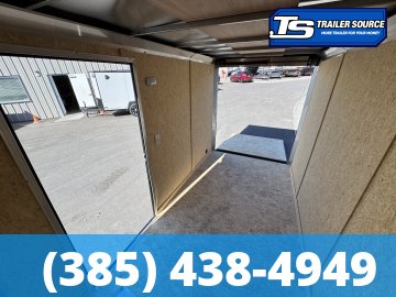 6x10 Look ST DLX Enclosed Cargo Trailer - 6'0" Interior - 3.5K GVWR - .080 PolyCor, Alloy Wheels, Black Out Package