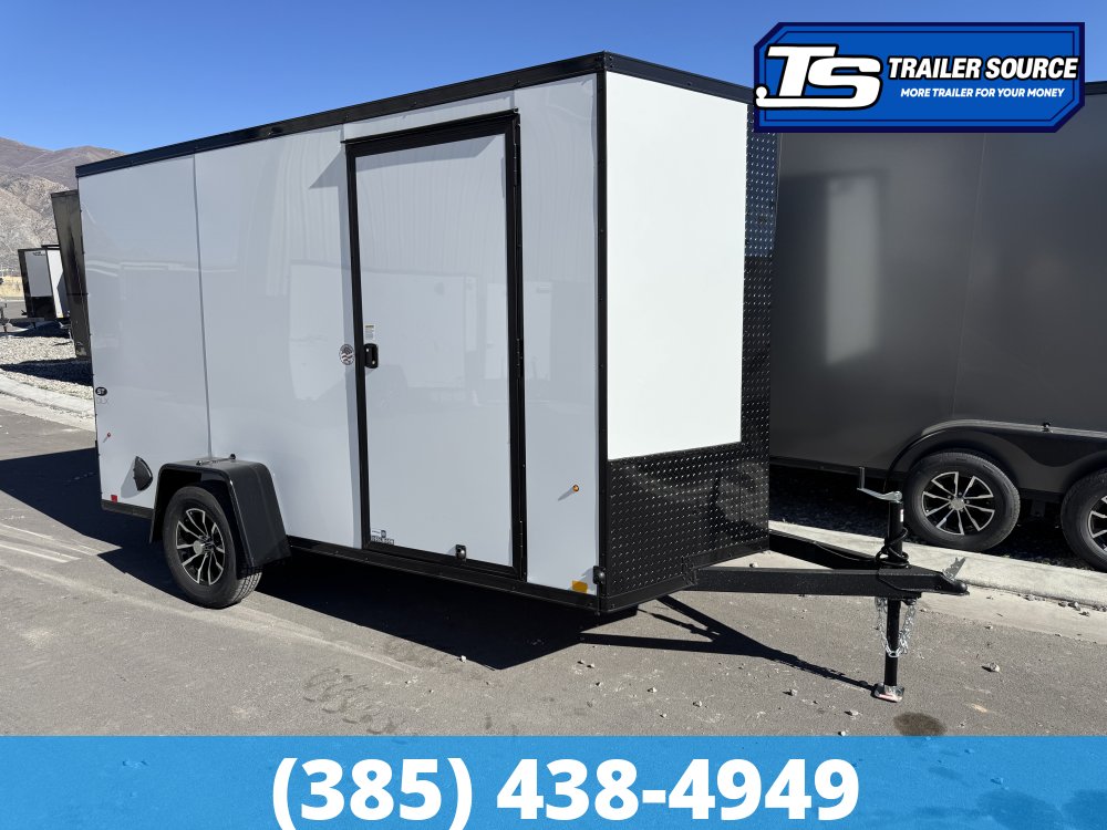6x10 Look ST DLX Enclosed Cargo Trailer - 6'0" Interior - 3.5K GVWR - .080 PolyCor, Alloy Wheels, Black Out Package