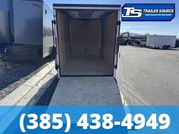 6x10 Look ST DLX Enclosed Cargo Trailer - 6'0" Interior - 3.5K GVWR - .080 PolyCor, Alloy Wheels, Black Out Package