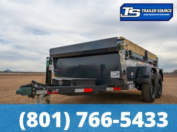 5x10 Norstar Iron Bull DCB Dump Trailer - 20" Sides - 7K GVWR -