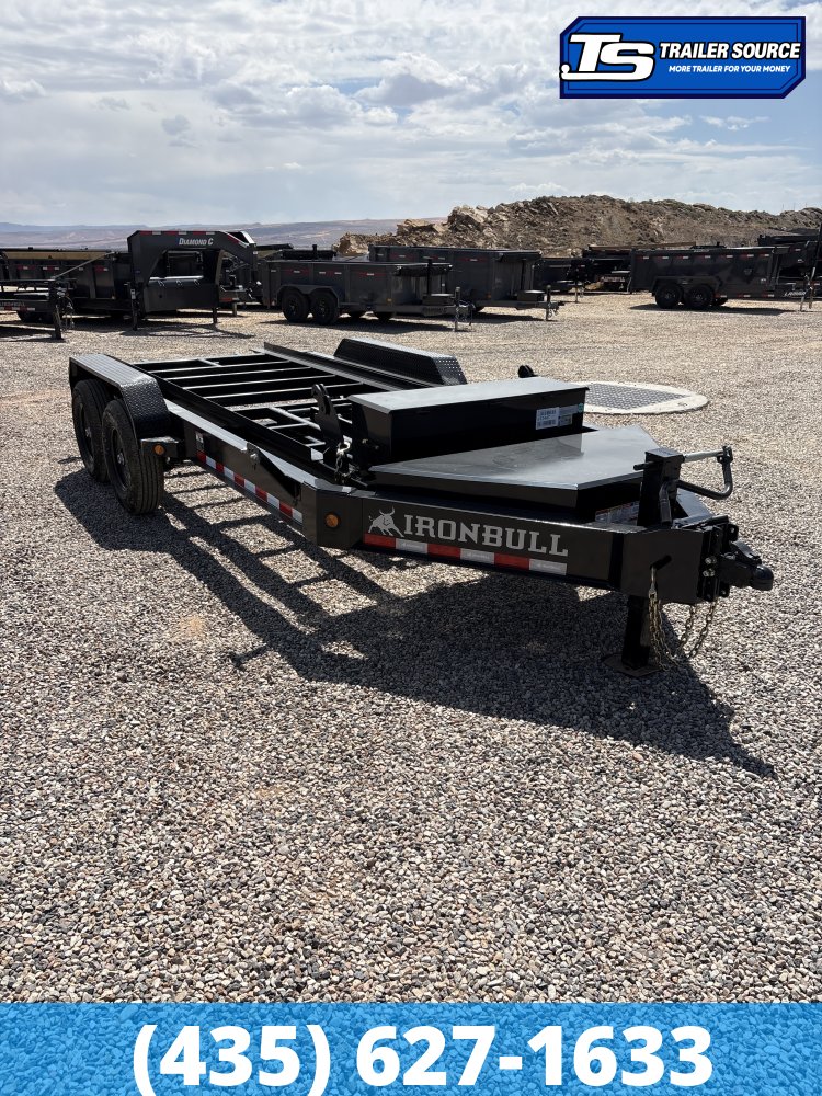 7x14 Iron Bull DBB Roll Off Trailer - 14K GVWR -