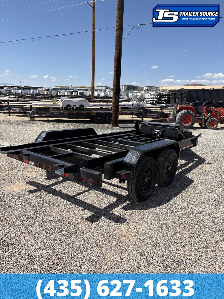 7x14 Iron Bull DBB Roll Off Trailer - 14K GVWR -