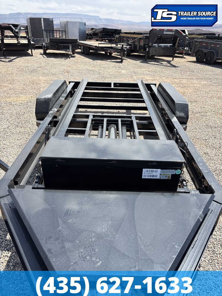 7x14 Iron Bull DBB Roll Off Trailer - 14K GVWR -