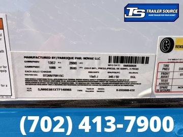 5x8 Look ST DLX Enclosed Cargo Trailer - 5'6" Interior - 3.5K GVWR -