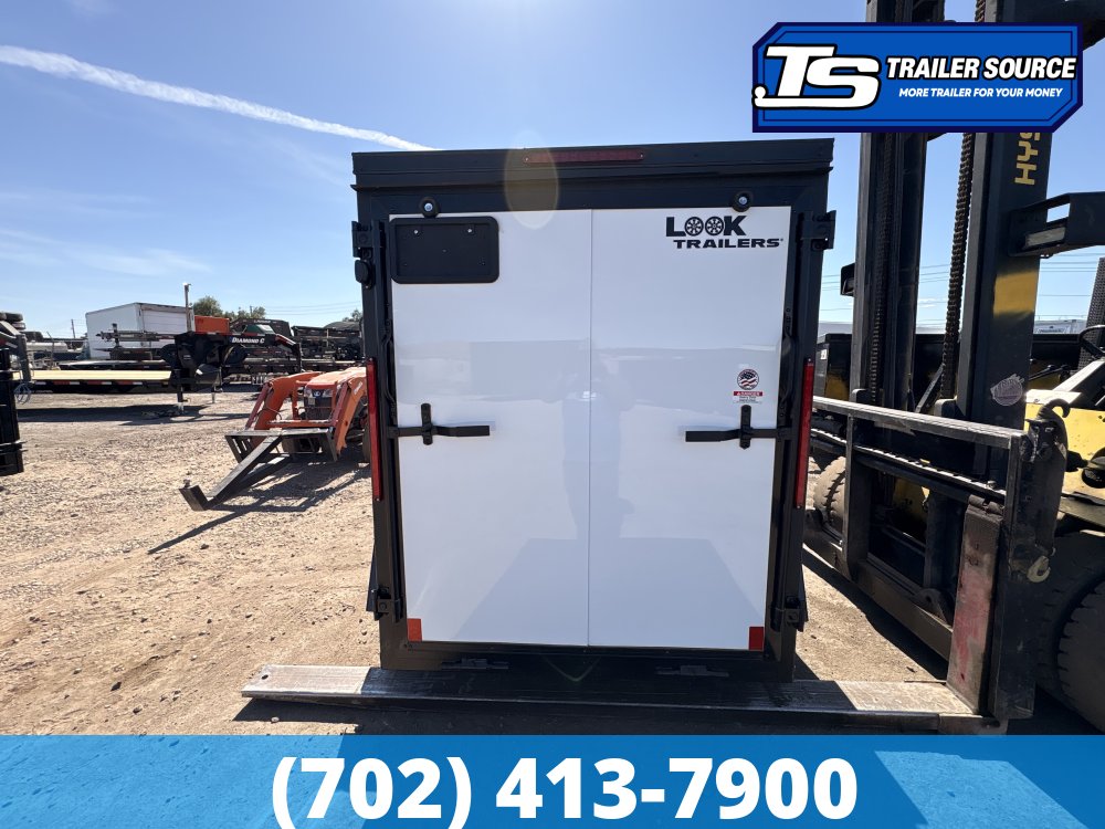 5x8 Look ST DLX Enclosed Cargo Trailer - 5'6" Interior - 3.5K GVWR -