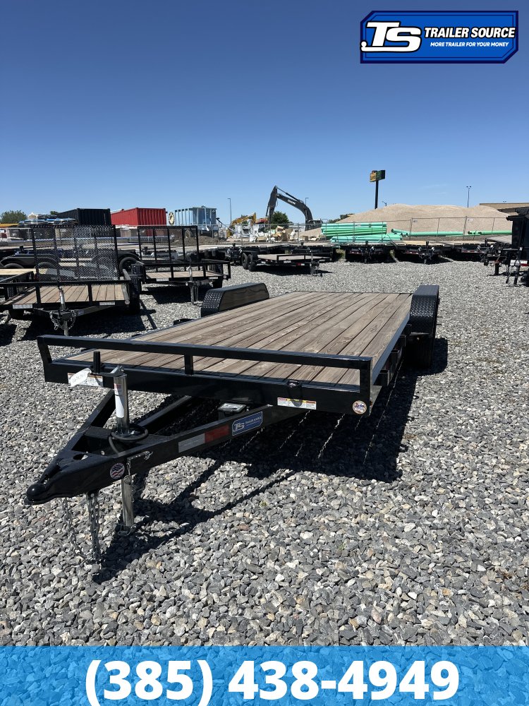 7x20 Sure-Trac C-Channel Flatbed Car Hauler