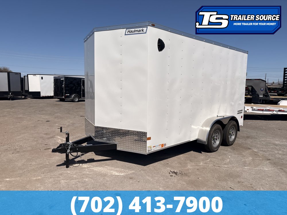 7x14 Haulmark Passport Enclosed Cargo Trailer - 7'0" Interior - 7K GVWR -