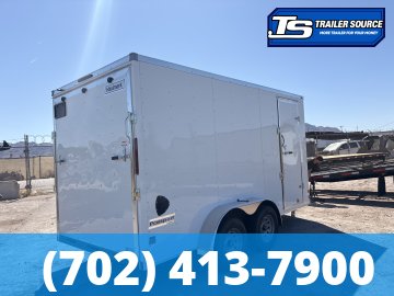 7x14 Haulmark Passport Enclosed Cargo Trailer - 7'0" Interior - 7K GVWR -