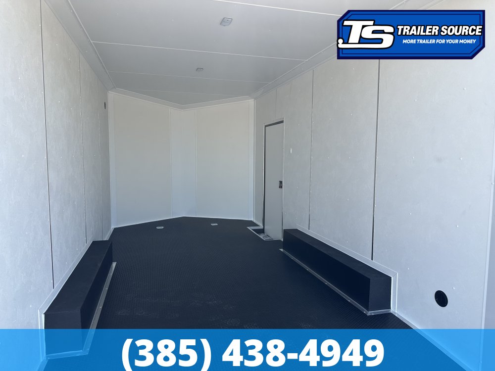 8.5x16 Look Element SE Enclosed Cargo Trailer - 7'6" Interior - 10K GVWR - .080 PolyCor, Alloy Wheels, Black Out Package, Rubber Coin Floor, Vinyl Ceiling, Vinyl Walls