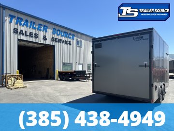 8.5x16 Look Element SE Enclosed Cargo Trailer - 7'6" Interior - 10K GVWR - .080 PolyCor, Alloy Wheels, Black Out Package, Rubber Coin Floor, Vinyl Ceiling, Vinyl Walls