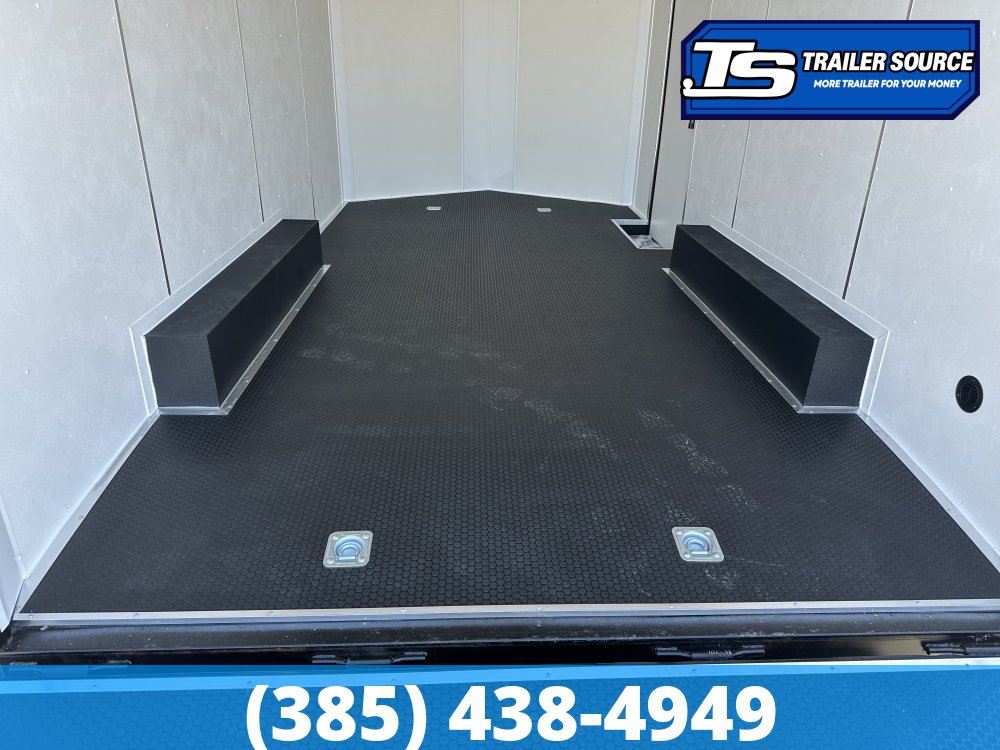 8.5x16 Look Element SE Enclosed Cargo Trailer - 7'6" Interior - 10K GVWR - .080 PolyCor, Alloy Wheels, Black Out Package, Rubber Coin Floor, Vinyl Ceiling, Vinyl Walls