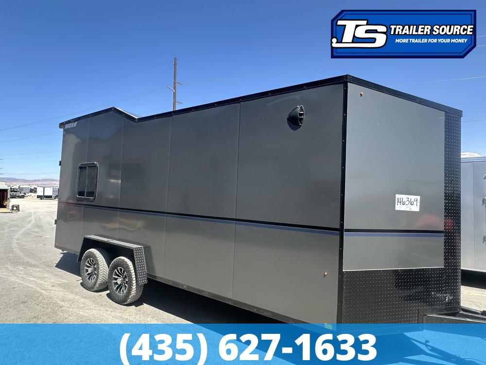 7.5x20 Look Moab Enclosed Cargo Trailer - 7'6" Interior - 10K GVWR - .080 PolyCor