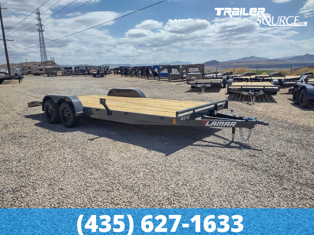 7x20 Lamar  7K Car Hauler Trailer