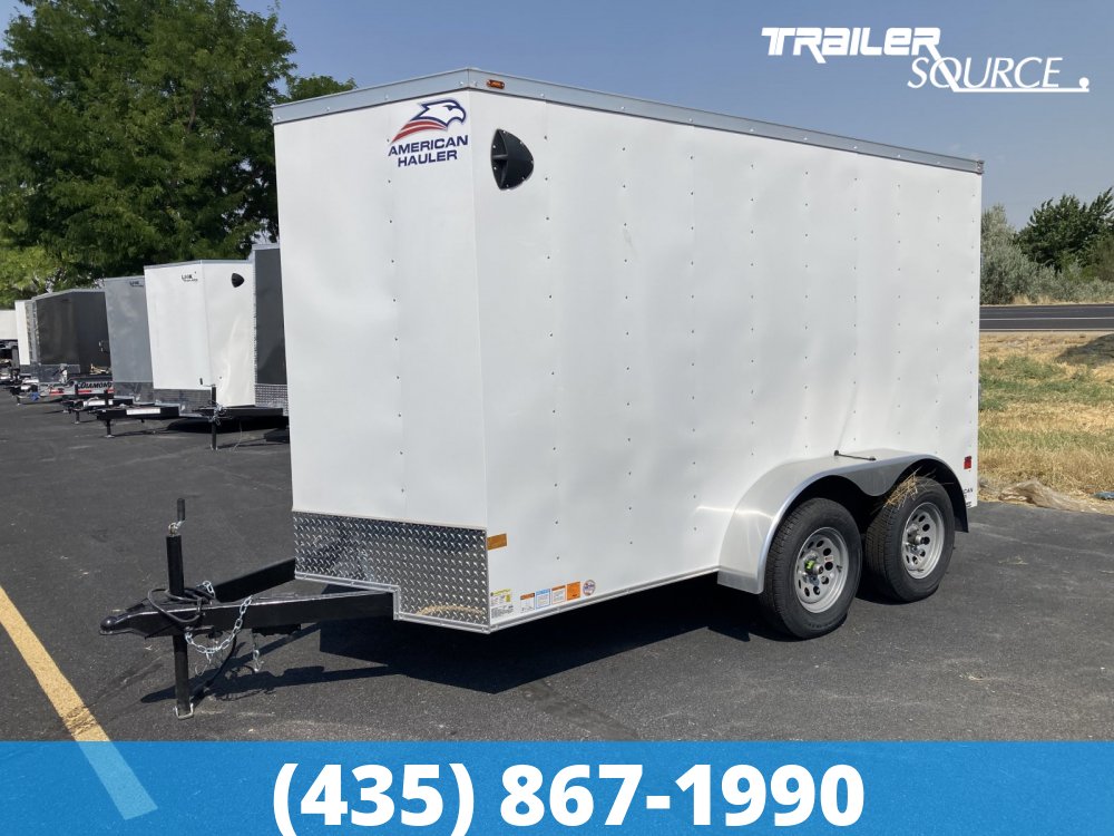 6x12 American Hauler Arrow 6'6" 7K Tandem Axle Enclosed Cargo