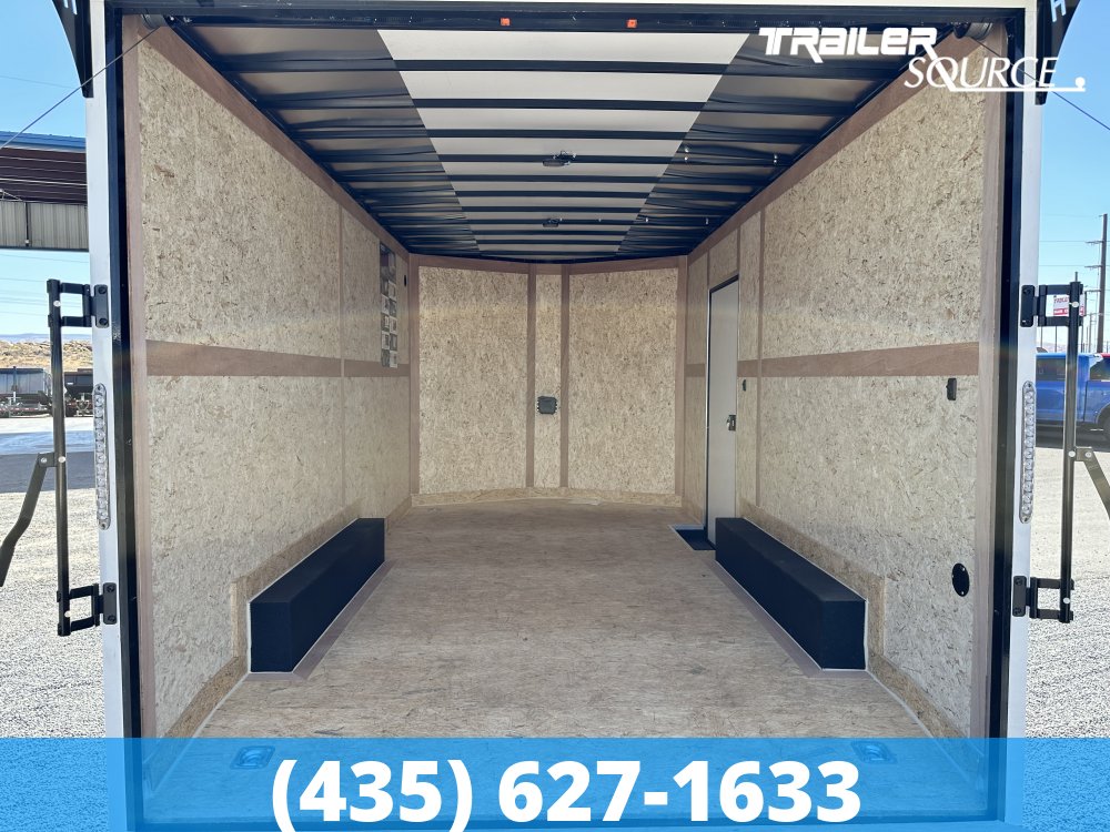 8.5x16 Haulmark Transport 7'6" Interior 10K Tandem Axle Enclosed Cargo