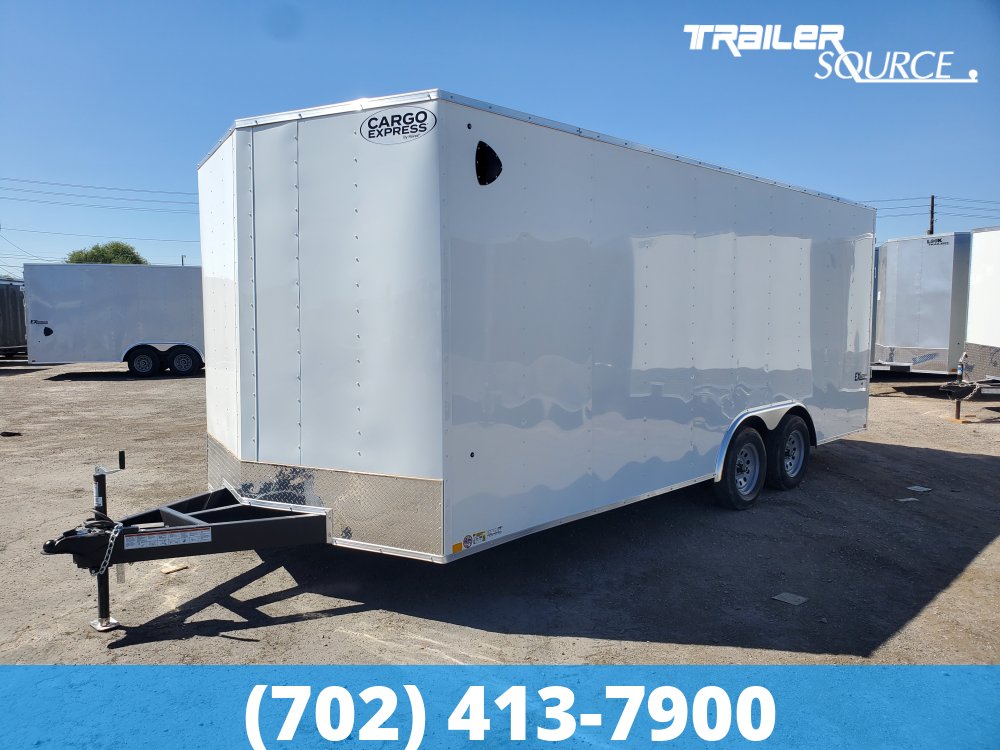 8.5x20 Cargo Express EX Series 7K Tandem Axle Enclosed Cargo