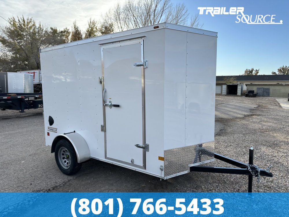 6x10 Haulmark Passport 6'6" Interior Single Axle Enclosed Cargo