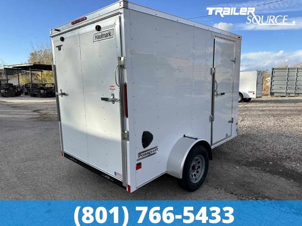 6x10 Haulmark Passport 6'6" Interior Single Axle Enclosed Cargo