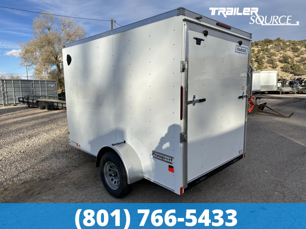 6x10 Haulmark Passport 6'6" Interior Single Axle Enclosed Cargo