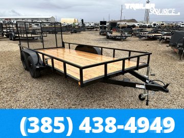 7x16 Built MAX Series Tandem Axle Utility