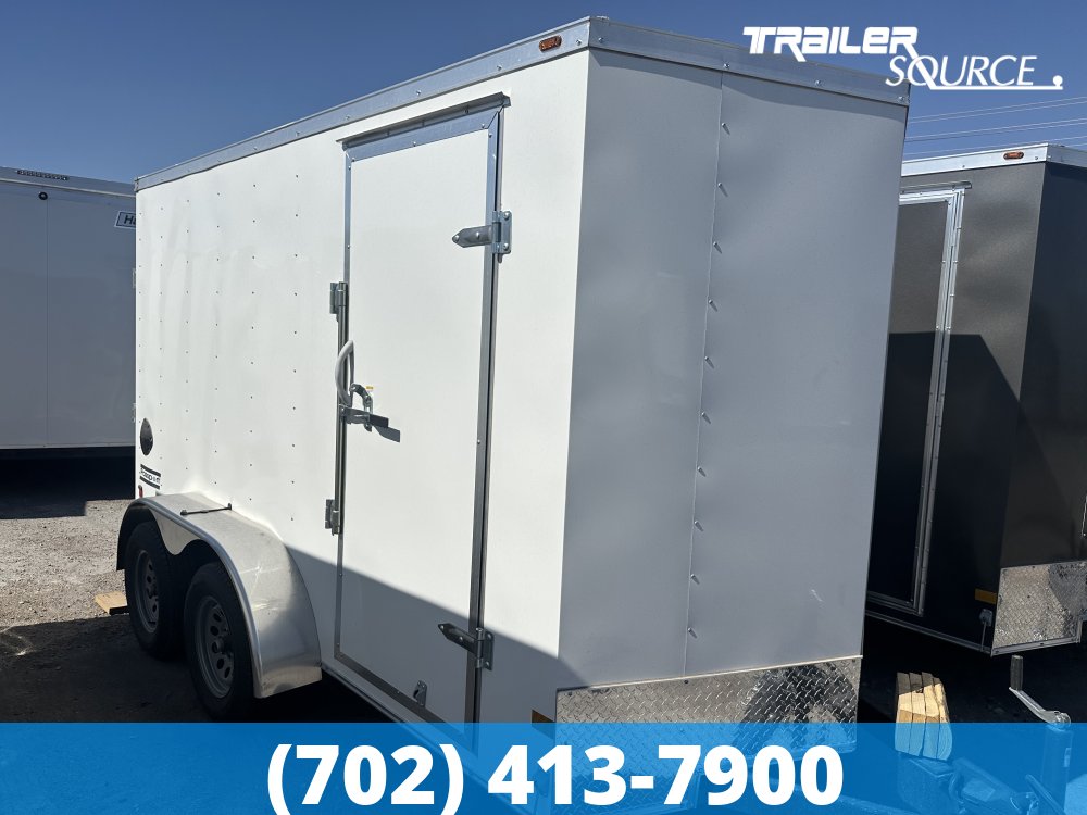 6x12 Haulmark Passport 6'6" Interior 7K Tandem Axle Enclosed Cargo Trailer