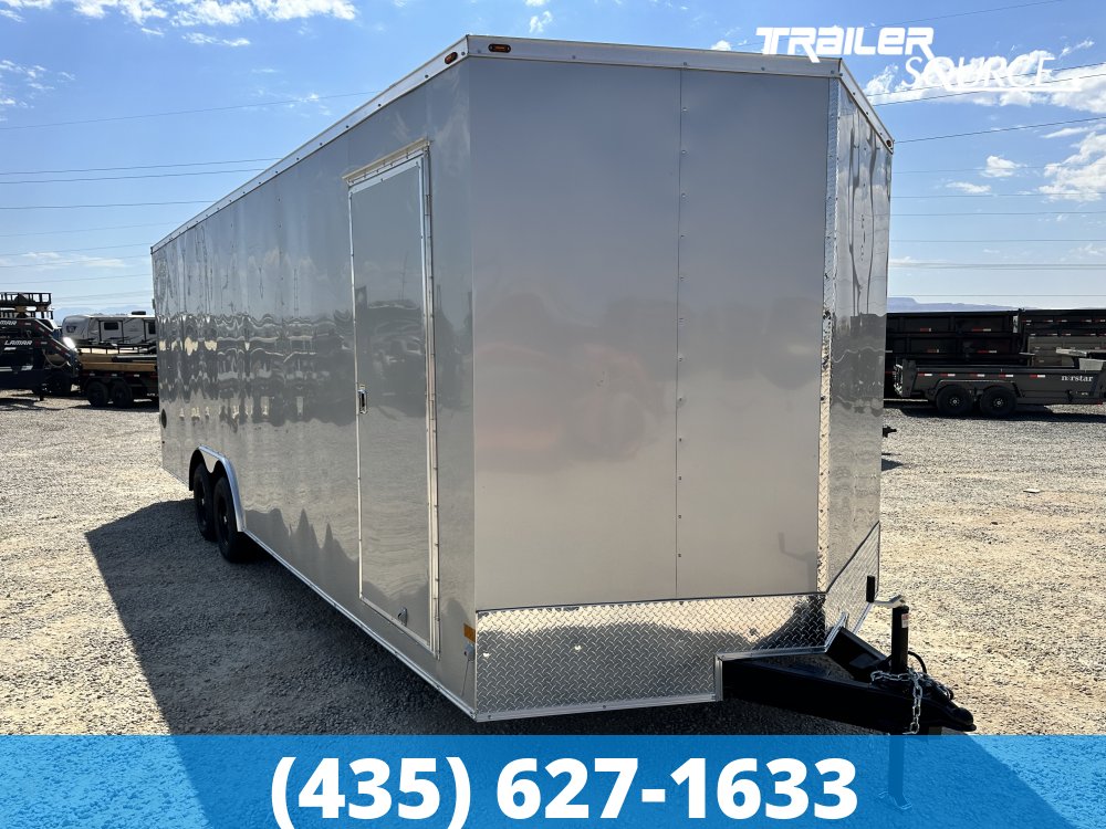 8.5x24 Wells Cargo Fast Trac Deluxe 7'6" Interior 10K Tandem Axle Enclosed Cargo
